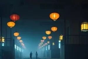 《慢速列车》封面，穿过隧道的旧式列车车窗
