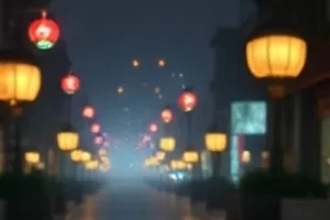 《一月的信》封面，桌上摊开的信纸与钢笔