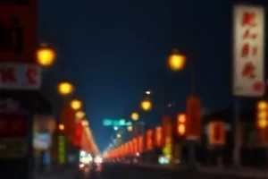 《夜航西飞》封面，夜间机翼与云层中的月光