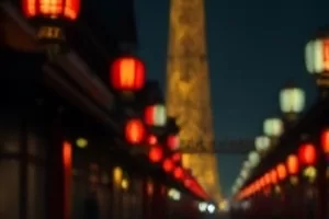 《无声合唱团》封面，舞台上静立成排的合唱队员